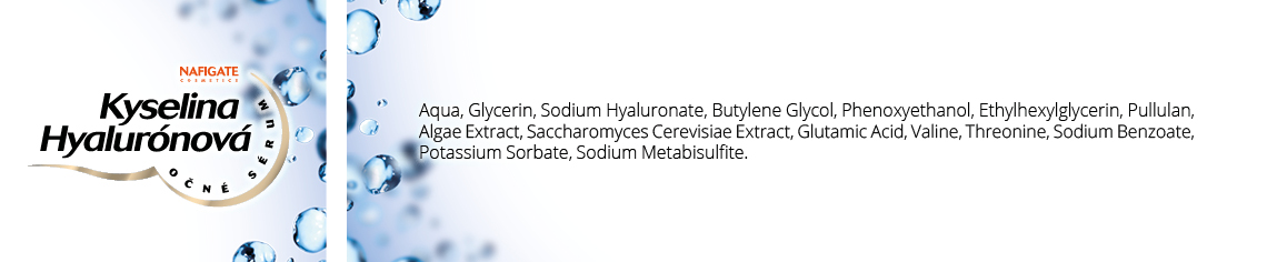 Hyaluron Eye Serum 10 ml zloženie